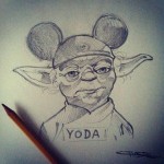 Yoda porte de jolies oreilles de Mickey